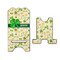 St. Patrick's Day Stylized Phone Stand - Front & Back - Large