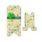 St. Patrick's Day Stylized Phone Stand - Front & Back - Small