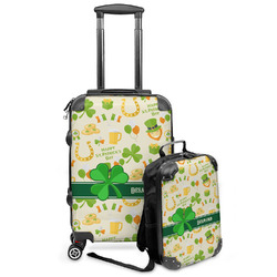 St. Patrick's Day Kids 2-Piece Luggage Set - Suitcase & Backpack (Personalized)