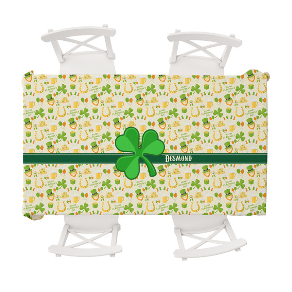 Custom St. Patrick's Day Tablecloth - 58"x102" (Personalized)