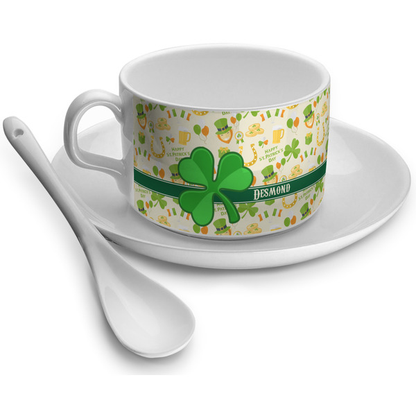 Custom St. Patrick's Day Tea Cup (Personalized)