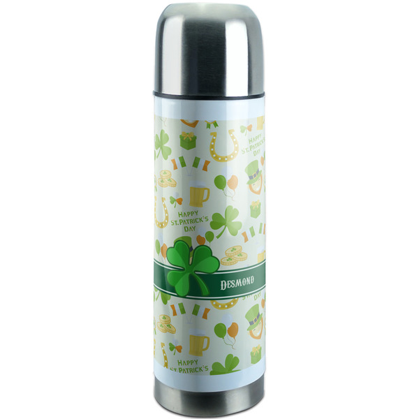 Custom St. Patrick's Day Stainless Steel Thermos (Personalized)