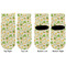 St. Patrick's Day Toddler Ankle Socks - Double Pair - Front and Back - Apvl
