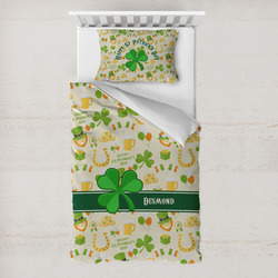 St. Patrick's Day Toddler Bedding w/ Name or Text