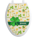 St. Patrick's Day Toilet Seat Decal - Elongated (Personalized)