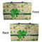 St. Patrick's Day Tote w/Black Handles - Front & Back Views