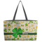 St. Patrick's Day Tote w/Black Handles - Front View