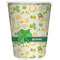 St. Patrick's Day Trash Can White