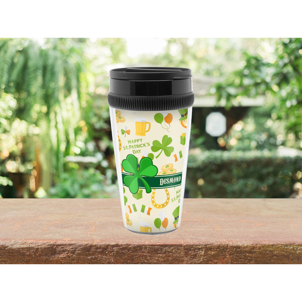 St. Patrick's Day Travel Mug Lifestyle (Personalized)