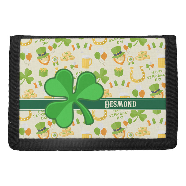 Custom St. Patrick's Day Trifold Wallet (Personalized)
