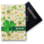 St. Patrick's Day Vinyl Passport Holder (Personalized)