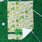 St. Patrick's Day Waffle Weave Golf Towel - In Context