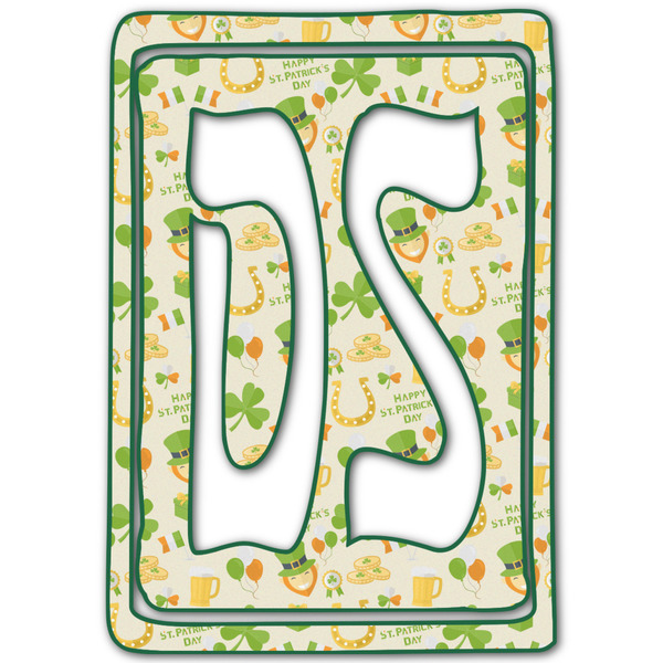 Custom St. Patrick's Day Monogram Decal - Large (Personalized)