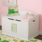 St. Patrick's Day Wall Monogram on Toy Chest