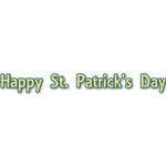 St. Patrick's Day Name/Text Decal - Large (Personalized)
