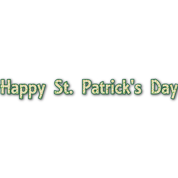 Custom St. Patrick's Day Name/Text Decal - Small (Personalized)