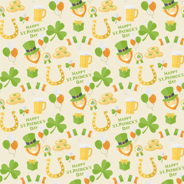Custom St. Patrick's Day Wallpaper & Surface Covering (Peel & Stick 24"x 24" Sample)