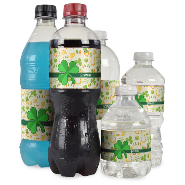 St. Patrick's Day Water Bottle Label - Multiple Bottle Sizes