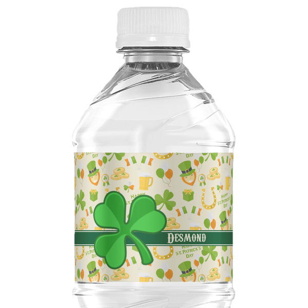 Custom St. Patrick's Day Water Bottle Labels - Custom Sized (Personalized)