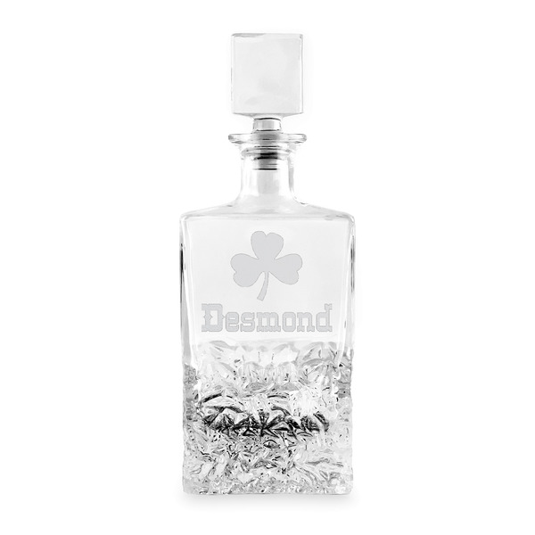 St. Patrick's Day Whiskey Decanter - 26oz Rect - APPROVAL