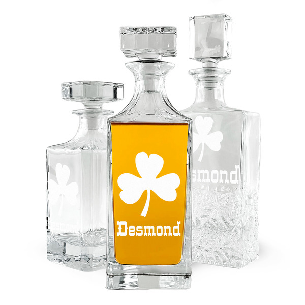 Custom St. Patrick's Day Whiskey Decanter (Personalized)