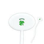 St. Patrick's Day Oval Plastic Stir Sticks (Personalized)