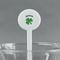 St. Patrick's Day White Plastic 7" Stir Stick - Round - Main