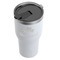 St. Patrick's Day White RTIC Tumbler - (Above Angle View)