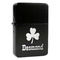 St. Patrick's Day Windproof Lighters - Black - Front/Main