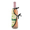 St. Patrick's Day Wine Bottle Apron - DETAIL WITH CLIP ON NECK
