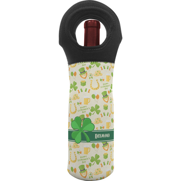 Custom St. Patrick's Day Wine Tote Bag (Personalized)
