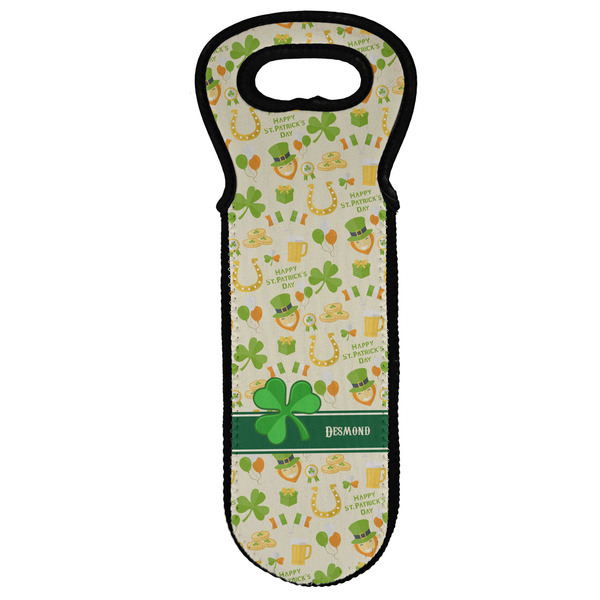 Custom St. Patrick's Day Wine Tote Bag (Personalized)