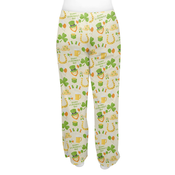 St. Patrick's Day Women's Pj on model - Back