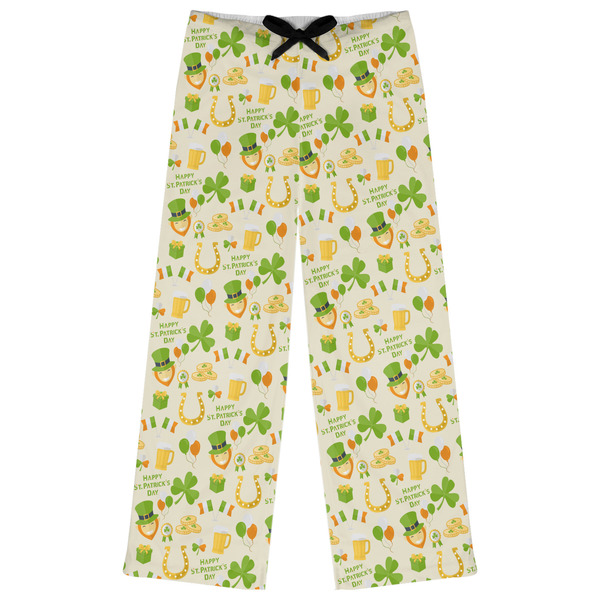 Custom St. Patrick's Day Womens Pajama Pants - S