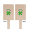 St. Patrick's Day Wooden 6.25" Stir Stick - Rectangular - Double Sided - Front & Back