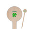St. Patrick's Day Round Wooden Food Picks (Personalized)