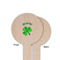 St. Patrick's Day Wooden 6" Food Pick - Round - Single Sided - Front & Back