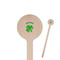 St. Patrick's Day Wooden 6" Stir Stick - Round - Closeup