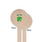 St. Patrick's Day Wooden 7.5" Stir Stick - Round - Single Sided - Front & Back