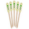 St. Patrick's Day Wooden Food Pick - Paddle - Fan View