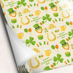 St. Patrick's Day Wrapping Paper Sheets - Single-Sided - 20" x 28"