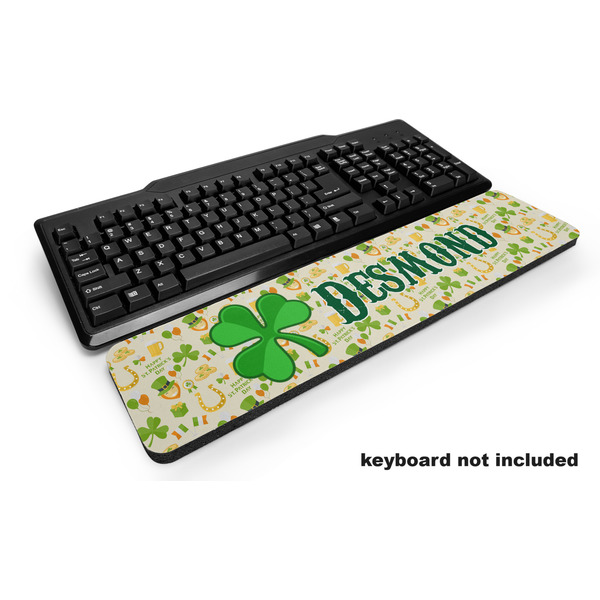 Custom St. Patrick's Day Keyboard Wrist Rest (Personalized)