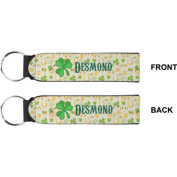St. Patrick's Day Wristlet (Front + Back)
