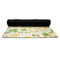 St. Patrick's Day Yoga Mat Rolled up Black Rubber Backing