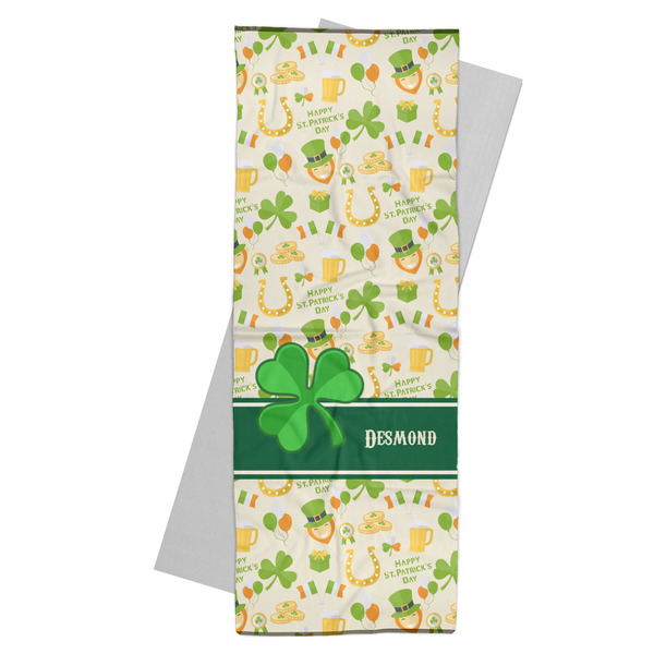 Custom St. Patrick's Day Yoga Mat Towel (Personalized)