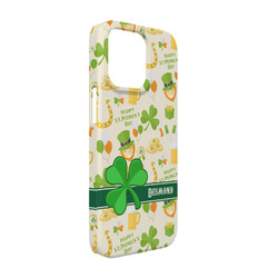 St. Patrick's Day iPhone Case - Plastic - iPhone 13 Pro (Personalized)