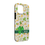 St. Patrick's Day iPhone Case - Rubber Lined - iPhone 13 Pro (Personalized)