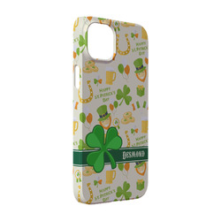 St. Patrick's Day iPhone Case - Plastic - iPhone 14 Pro (Personalized)
