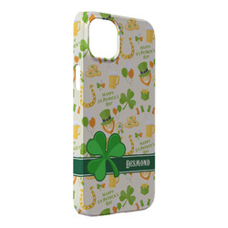 St. Patrick's Day iPhone Case - Plastic - iPhone 14 Pro Max (Personalized)