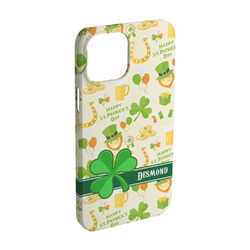 St. Patrick's Day iPhone Case - Plastic - iPhone 15 Pro (Personalized)